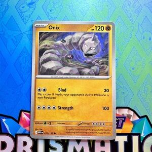 onix (070/132) - common — pokémon: mega evolutions